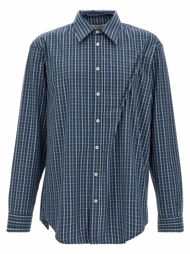 Photo: Y/Project evergreen Pinched Logo Shirt
