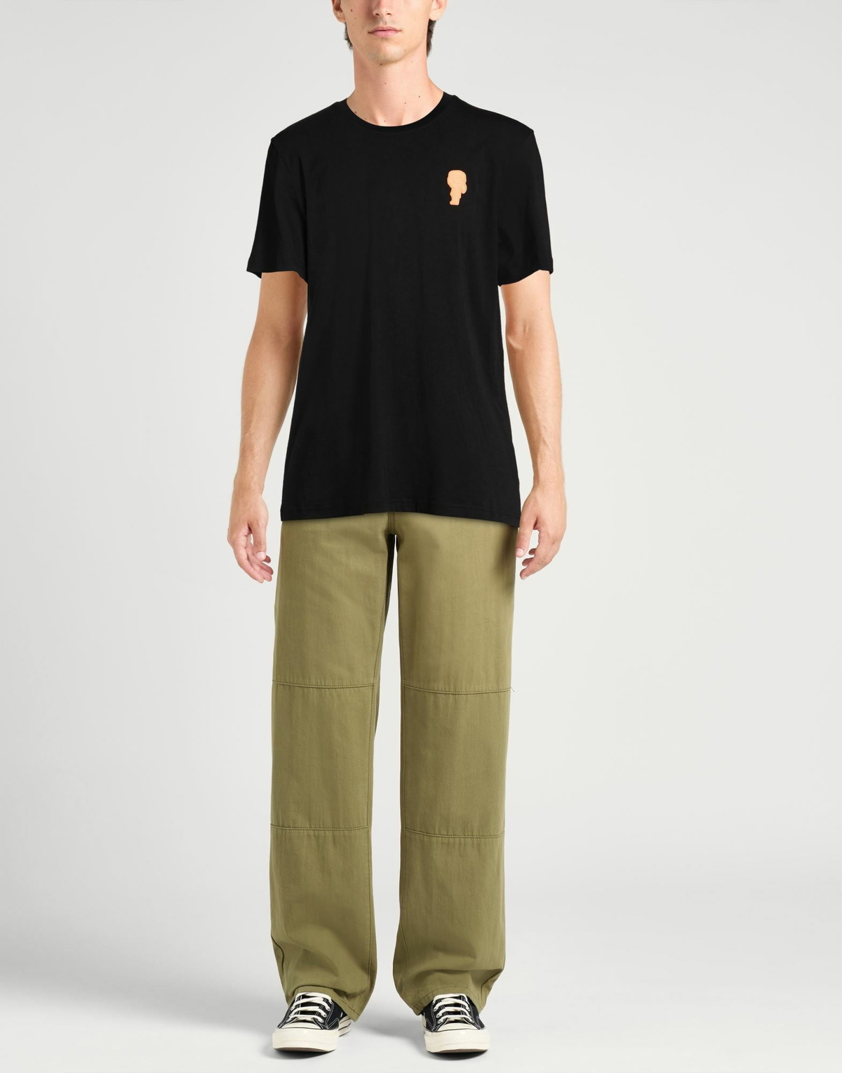 Karl Lagerfeld Mens T-shirt in Black