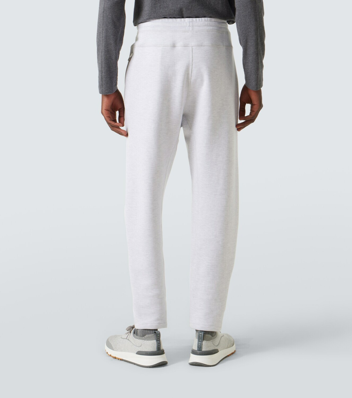 Brunello Cucinelli Cotton-blend jersey sweatpants