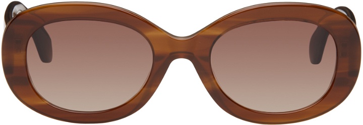 Photo: Vivienne Westwood Brown Round Sunglasses