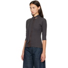 LEMAIRE Gray Ascot T-shirt