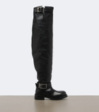 Balenciaga Leather over-the-knee boots