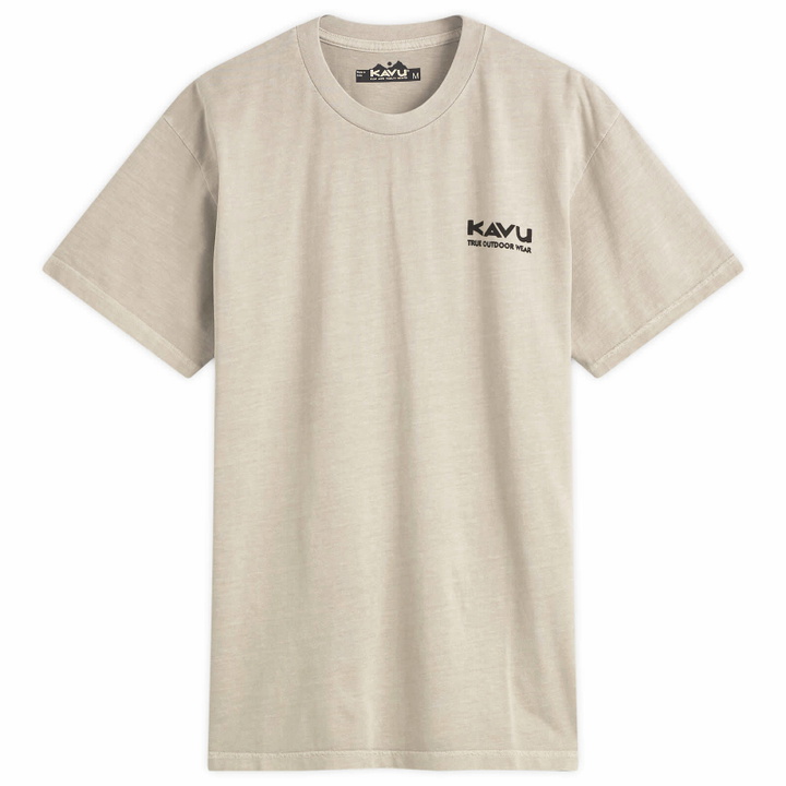 Photo: KAVU Men's PNW Wild Life T-Shirt in Greige