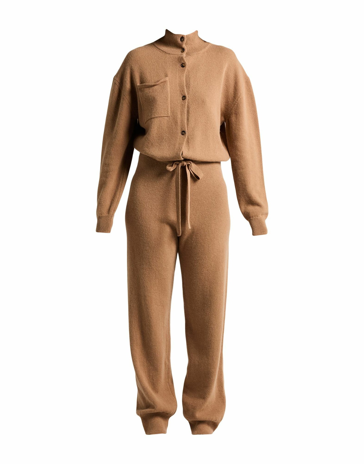 Laneus Womens Jumpsuit Camel