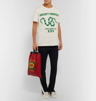 Gucci - Printed Cotton-Jersey T-Shirt - Men - White