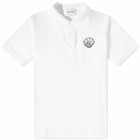 Palmes Men's Oyster Polo Shirt in White