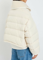 Rag & Bone Gloria Quilted Shell Jacket Off White