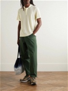 Outdoor Voices - Birdie Recycled-Piqué Polo Shirt - Neutrals