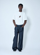 Mugler Belted Denim Jeans