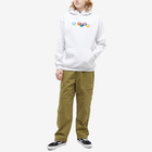 Butter Goods Men's Lottery Embroidered Hoody in Ash Heather