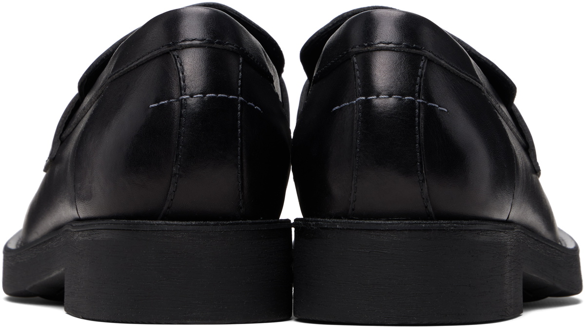 MM6 Maison Margiela Black City Biker Loafers