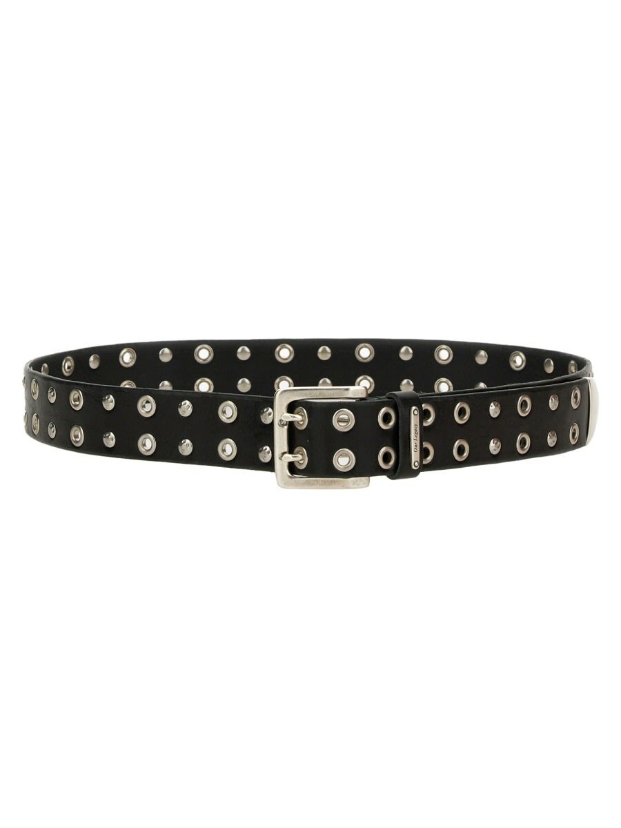 Our Legacy - 2cm Black Distressed Leather Belt - Men - Black