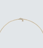 Sydney Evan 14kt gold charm necklace with diamonds