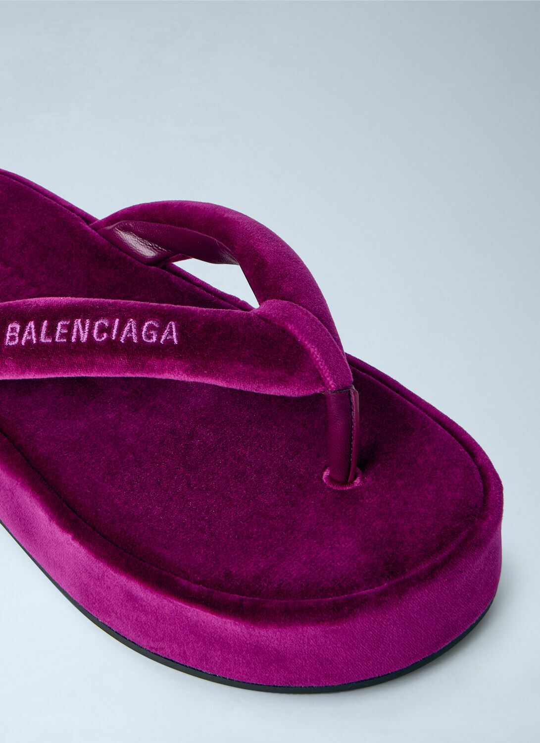 Balenciaga Jet Lag Thong-Strap Sandals