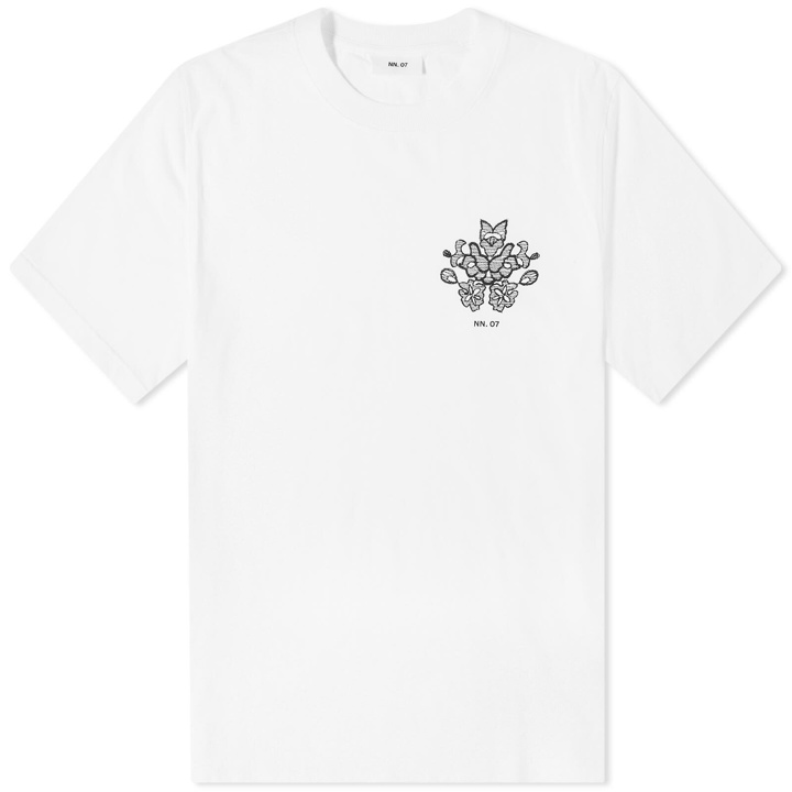 Photo: NN07 Men's Adam Print T-Shirt in White