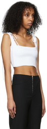 Anna October White Arta Tank Top