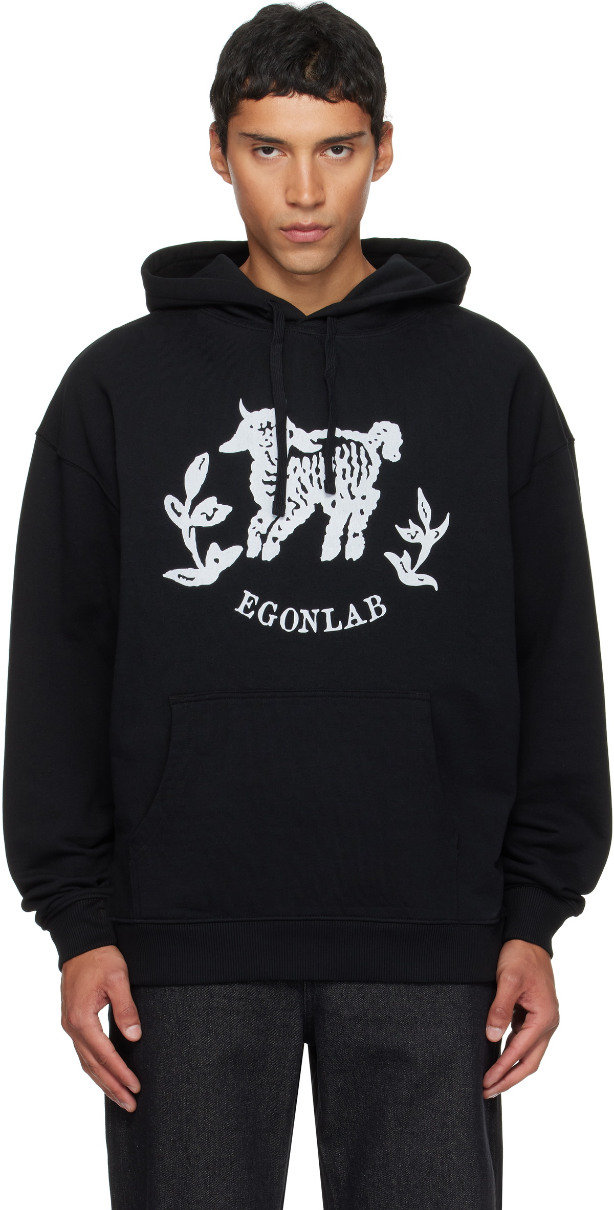 EGONlab Off-White Backless Shirt EGONlab