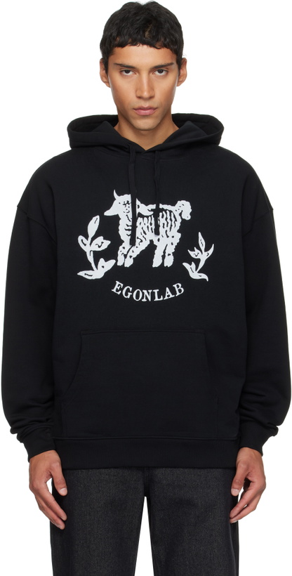 Photo: EGONlab Black Moutono Hoodie