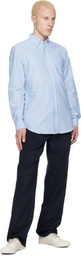 Noah Blue Lightweight Oxford Shirt