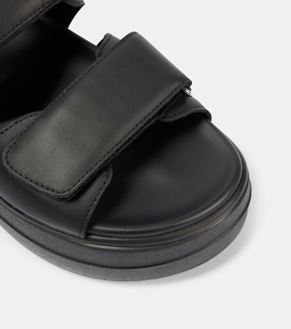 Hogan H680 leather sandals