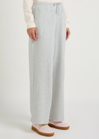 American Vintage Atubay Stretch-cotton Sweatpants Light Grey