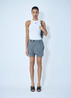 Vivienne Westwood High-Waisted Checkered Shorts