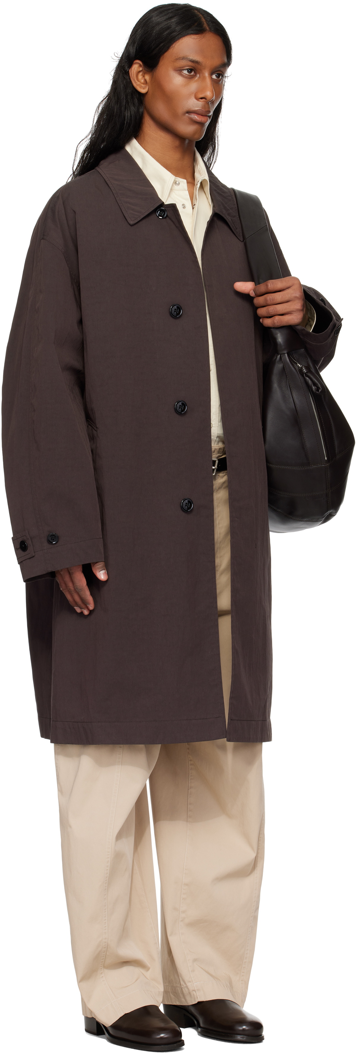 ジャケット・アウター 21aw lemaire car coat LEMAIRE Gray Car Coat Lemaire