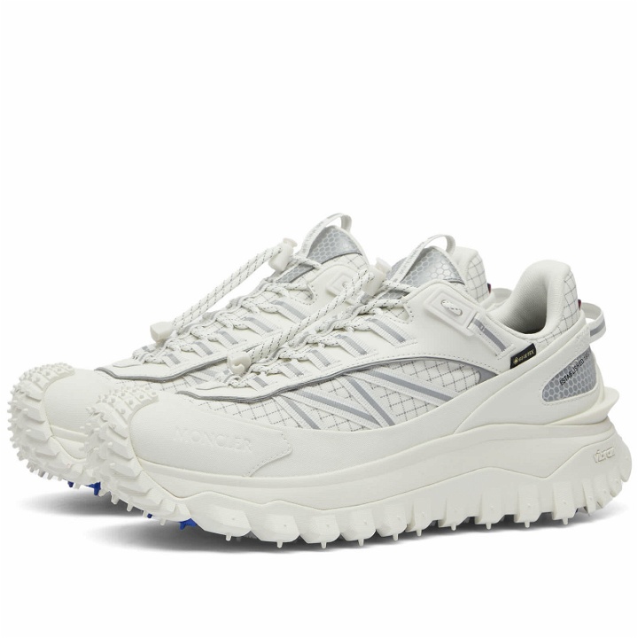 Photo: Moncler Men's Trailgrip GTX Low Top Sneakers in White