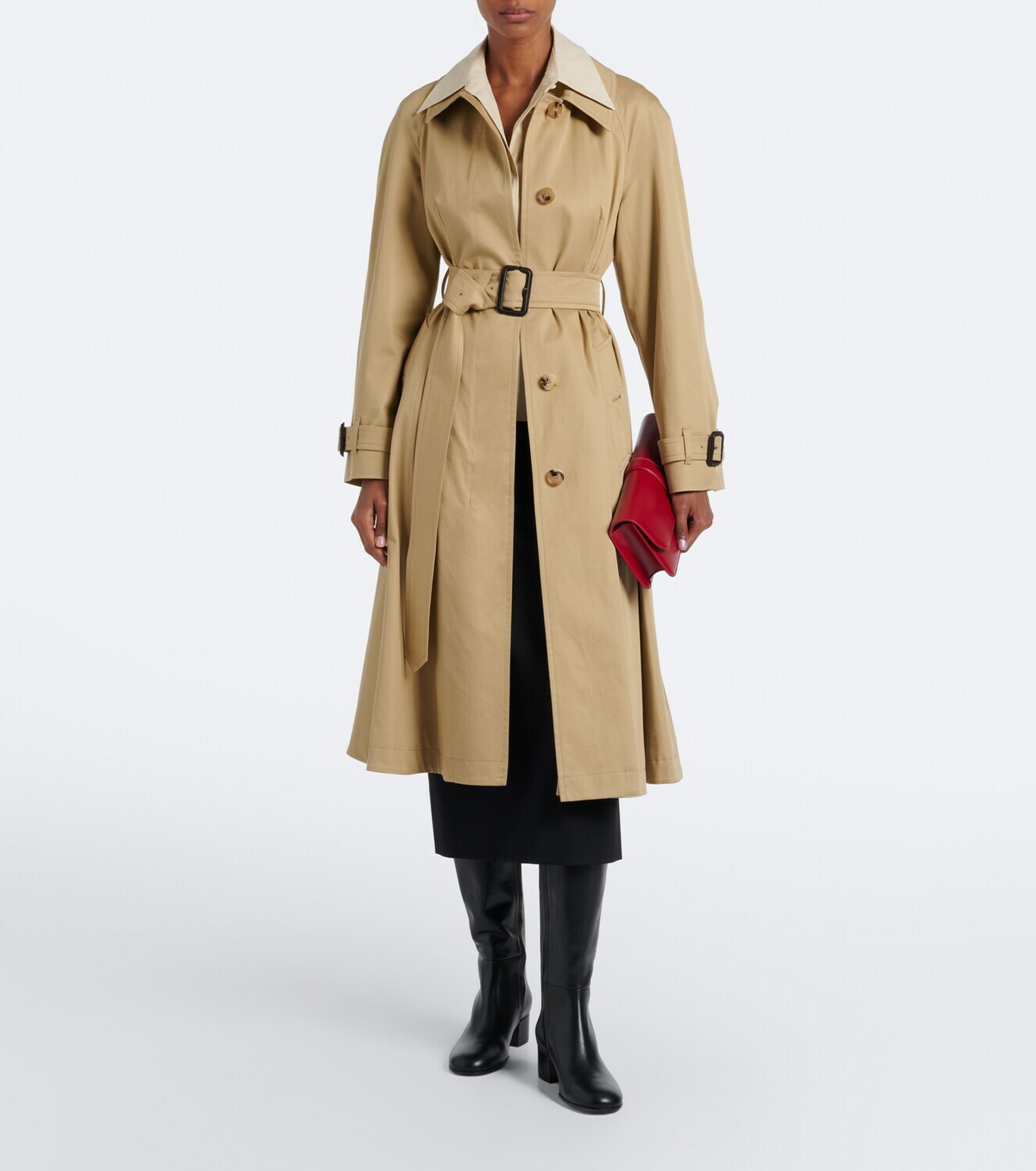 Gianvito Rossi Joelle leather knee-high boots
