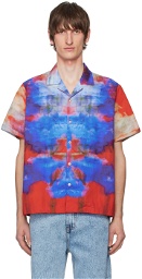 Fiorucci Multicolor Flower Blur Shirt