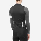 Rapha Men's Long Sleeve Pro Team Training Jersey in Black/Carbon Grey/White