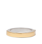 MAISON MARGIELA - Silver and Gold-Tone Ring - Gold