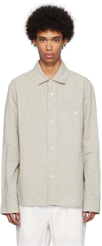Photo: MHL by Margaret Howell Green Overall Shirt
