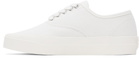Maison Kitsuné White Olympia Le-Tan Sneakers