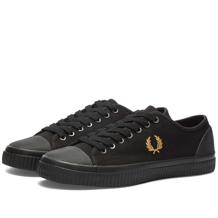 Photo: Fred Perry Authentic Hughes Canvas Low Sneaker