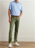 Peter Millar - Ultimate Stretch Cotton and Modal-Blend Sateen Trousers - Green