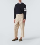 Thom Browne Suede penny loafers