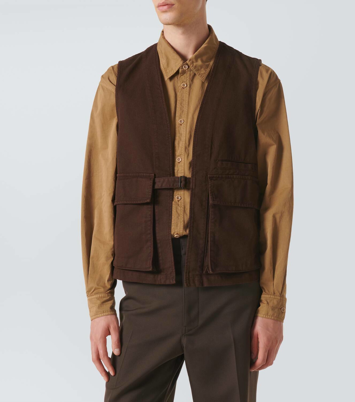 Lemaire Cotton cargo vest