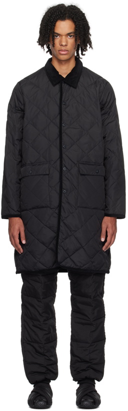 Photo: TAION Black Quilted Down Coat