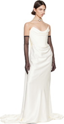 Vivienne Westwood SSENSE Bridal Capsule Classic Tulle Opera Gloves