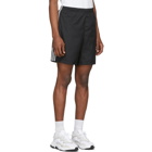 adidas Originals Black 3-Stripe Ripstop Shorts