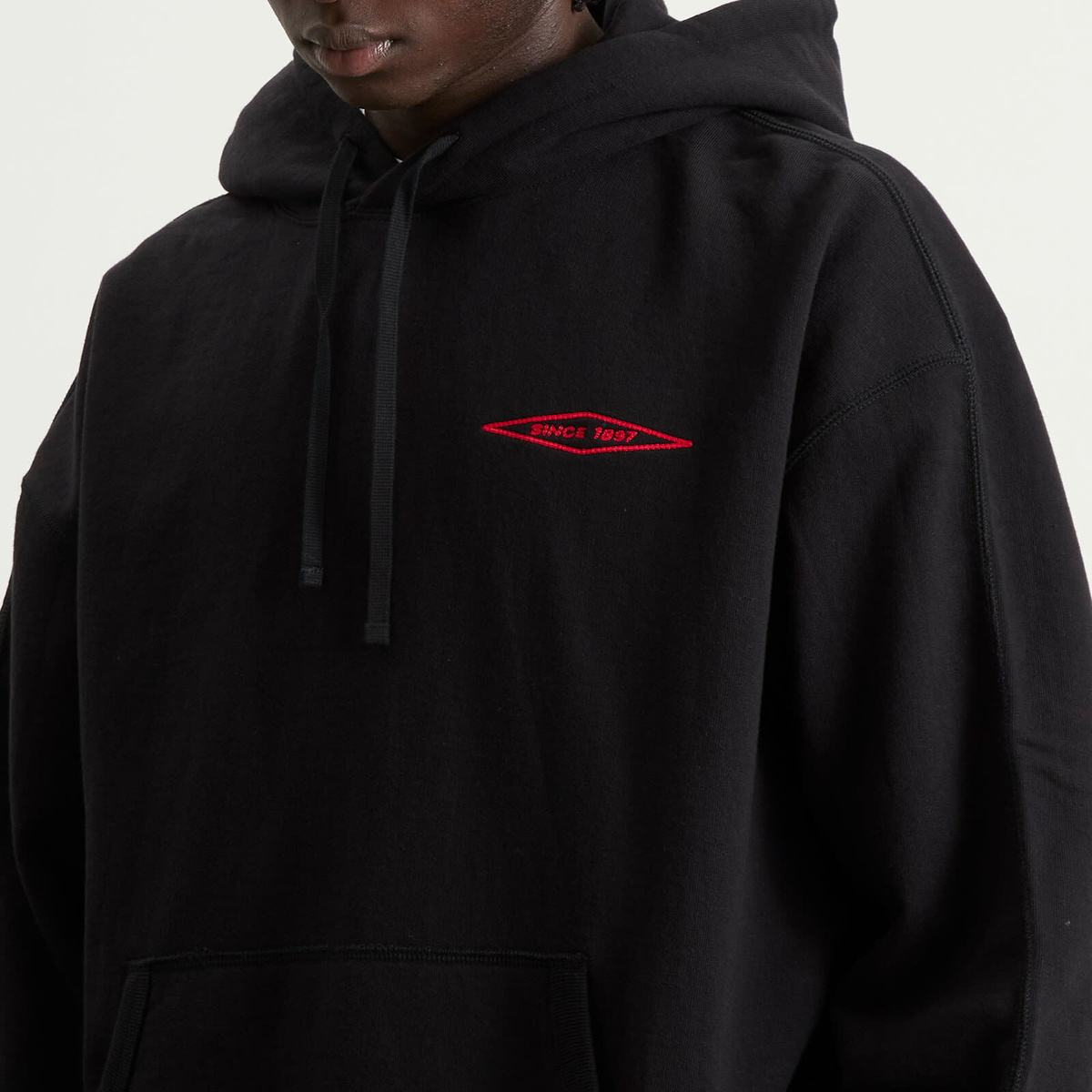 Junya Watanabe MAN Men's x Filson Hoody in Black Red