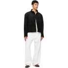 Hugo Black Regular-Fit Faux-Suede Jacket