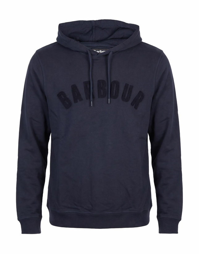 Photo: Barbour Mens Sweatshirt Midnight in Blue