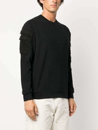 STONE ISLAND - Compass Cotton Sweatshirt