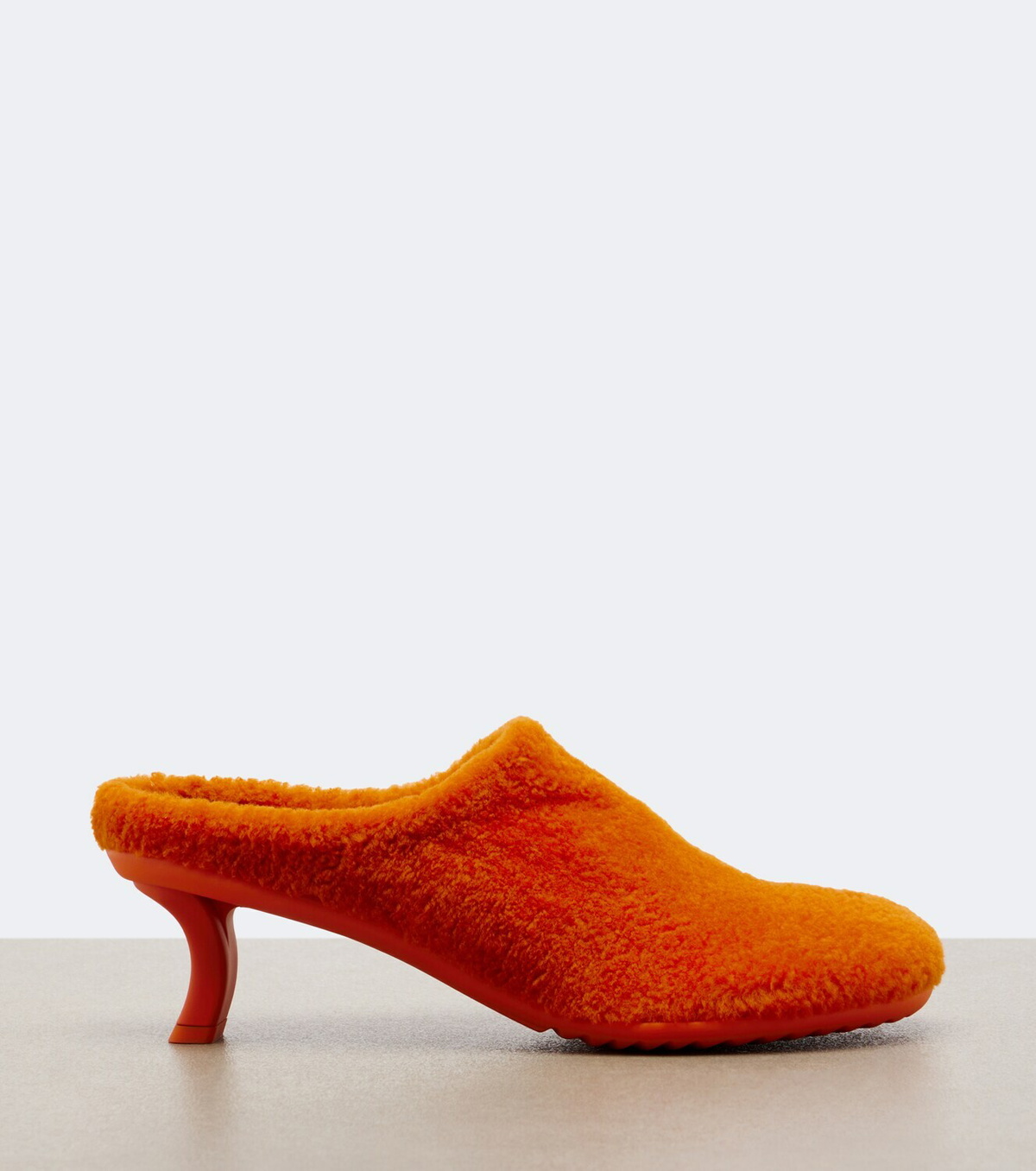 Loewe Dive shearling mules