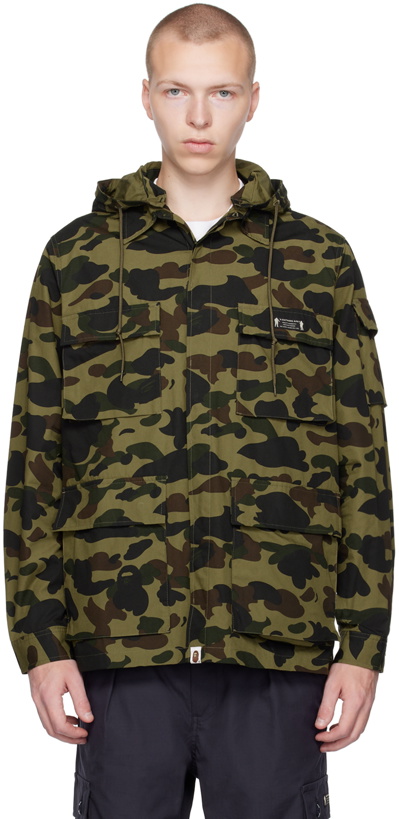 Photo: BAPE Green 1st Camo Jacket