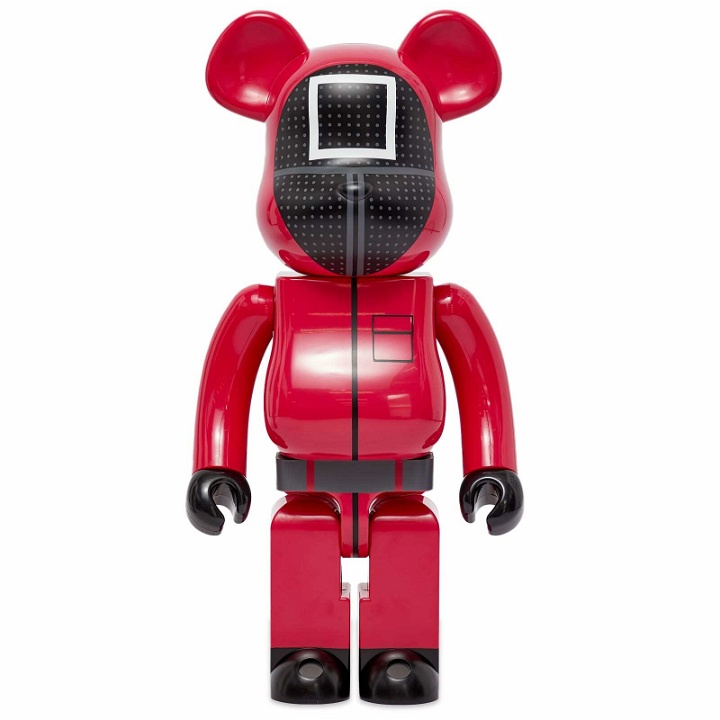 Photo: Medicom Be@rbrick Squid Game Guard □ in 1000%/Red