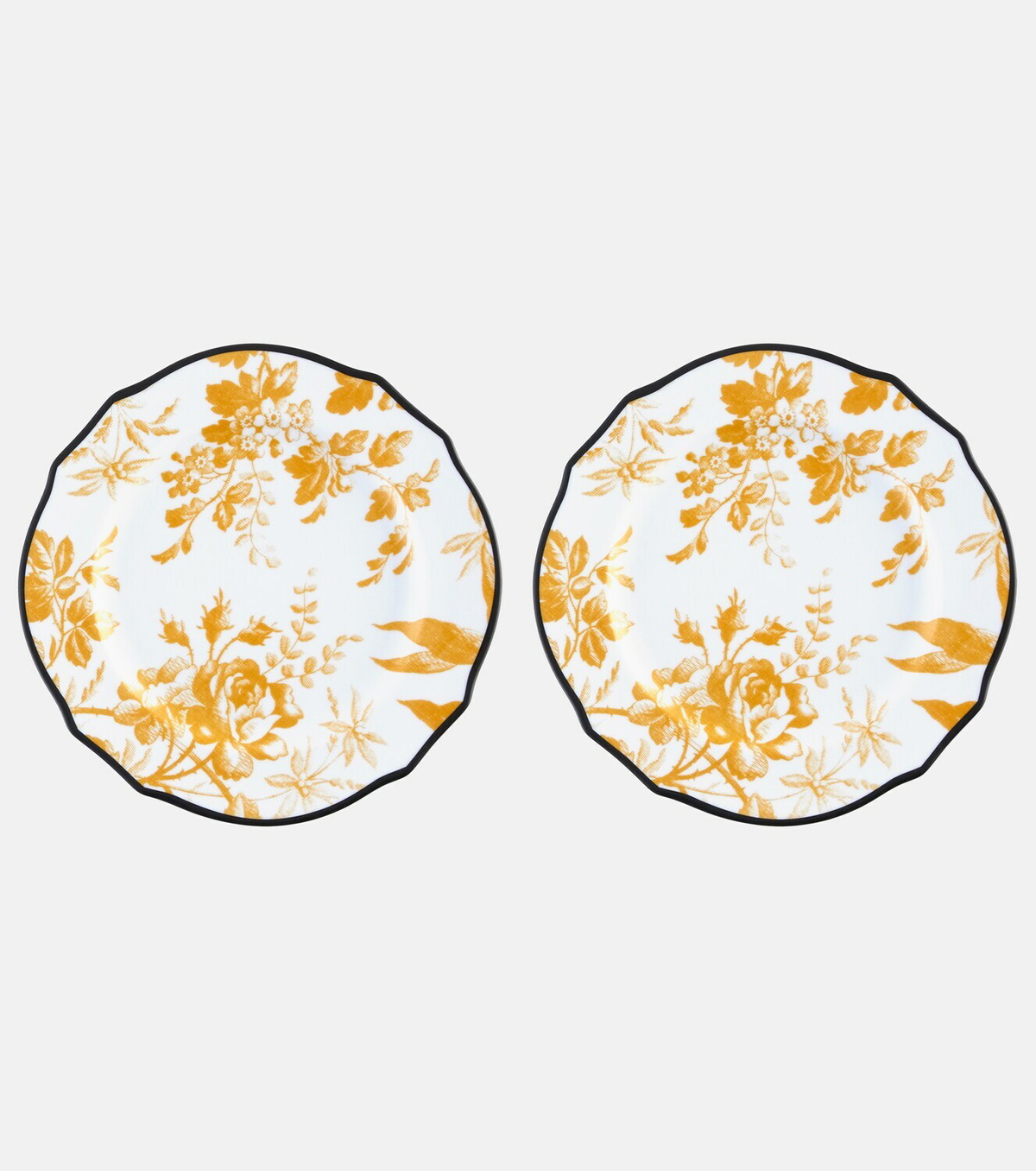 Gucci - Set of 2 Herbarium dessert plates