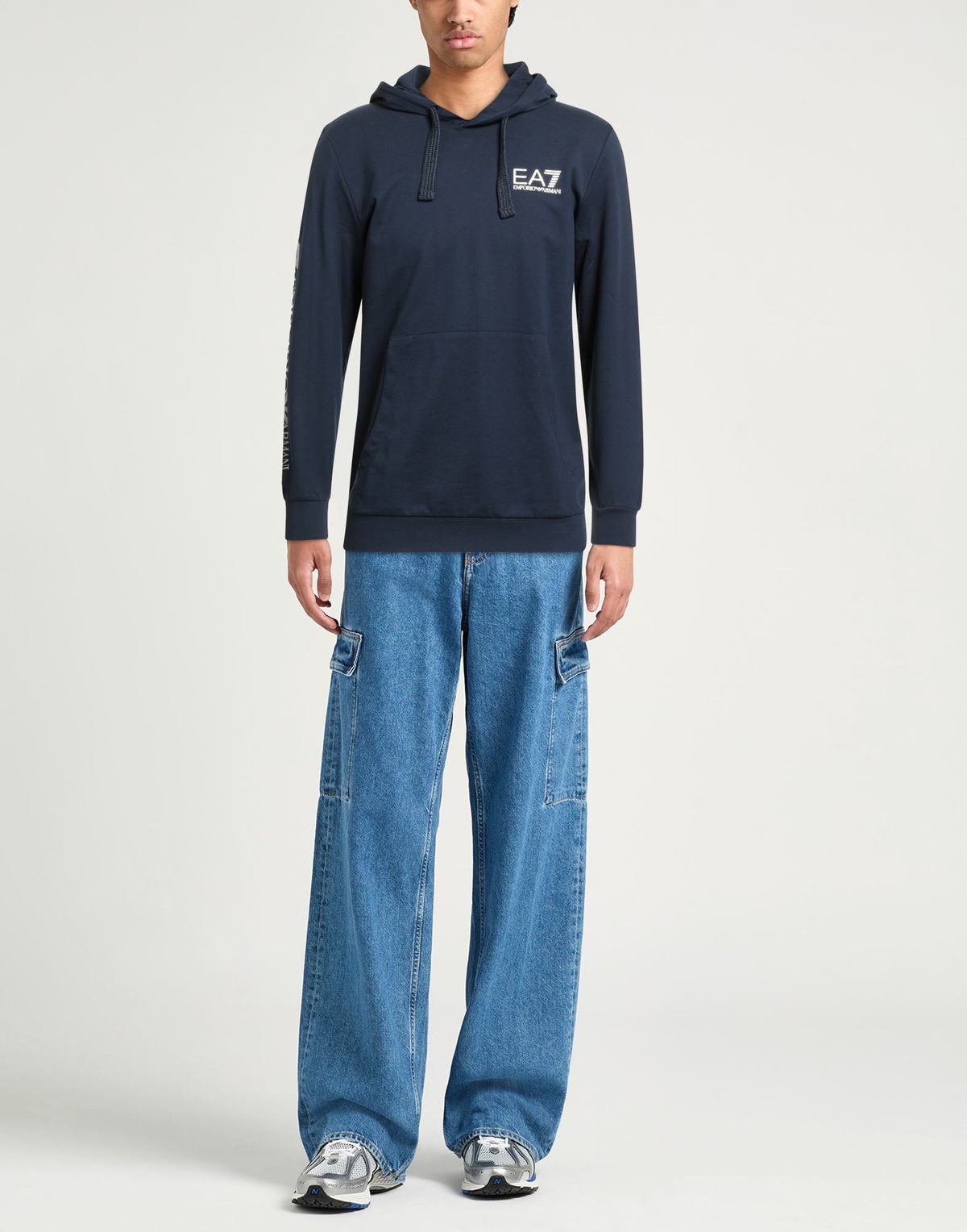 Ea7 Mens Sweatshirt in Navy